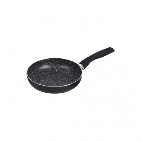 Patelnia śr.24cm aluminium, czarny marmurek kinghoff