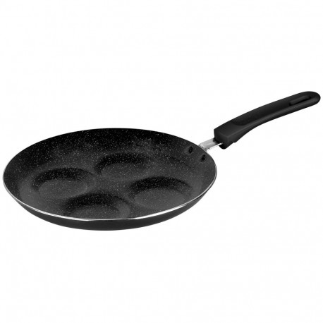 Patelnia do smażenia jajek, aluminium czarny marmurek śr.24cm kinghoff
