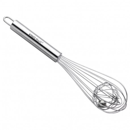 Miotełka, trzepaczka z kulką 10 stal kinghoff