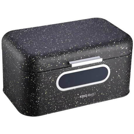 Chlebak stal, czarny marmurek kinghoff