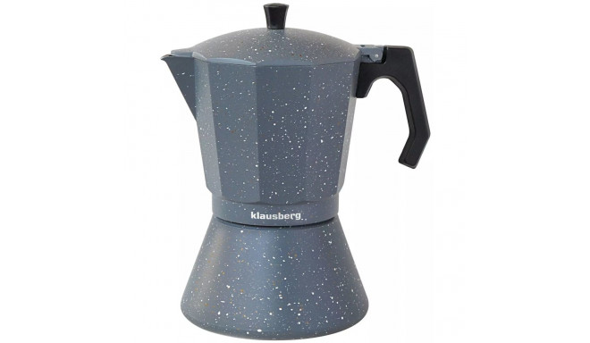 Klausberg espresso-kann 12 tassi, hall marmor
