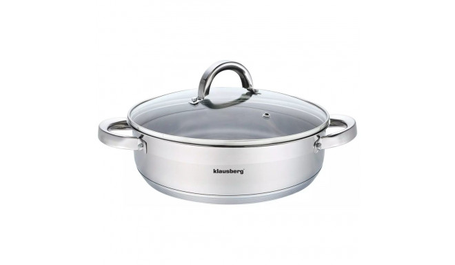 Garnek stal, śr.26cm 4,6l klausberg