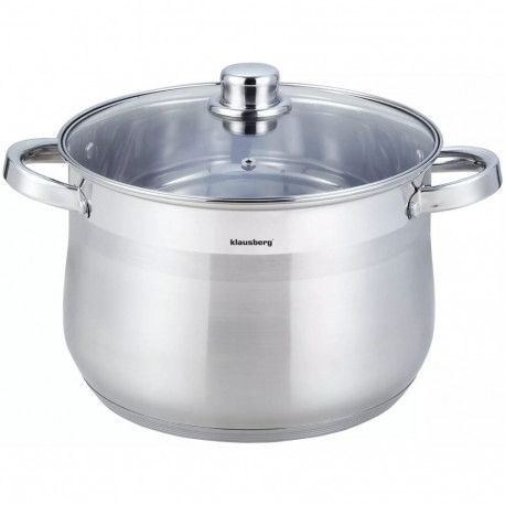 Garnek stal, śr.22cm 7l klausberg