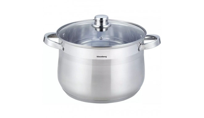 Garnek stal, śr.22cm 7l klausberg