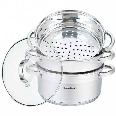 Klausberg aurupoti komplekt 4-osaline teras 22cm
