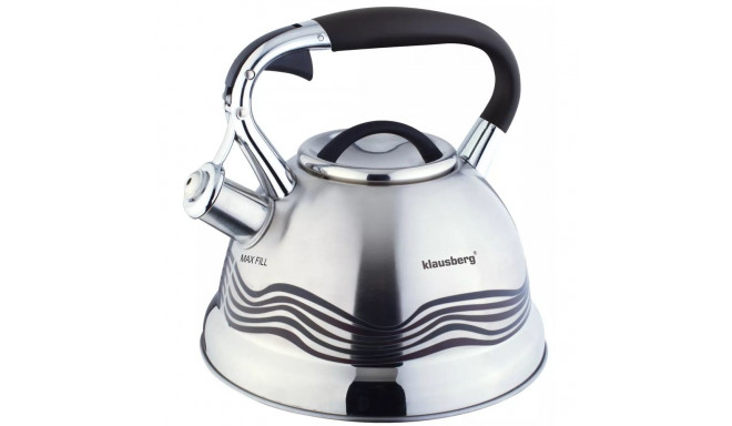 Klausberg veekeetja 2,7l, roostevaba