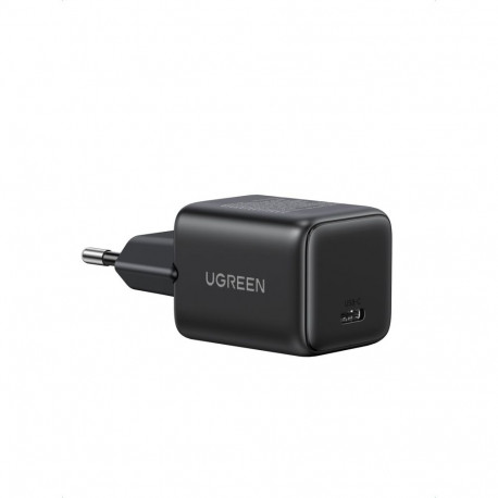 Wall Fast Charger GaN 30W USB-C QC4+ PD3.0, Black