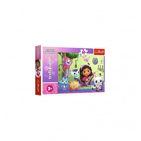 TREFL GABBY´S DOLLHOUSE Pusle, 30 osa