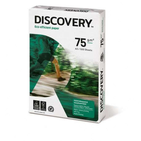 Koopiapaber Discovery A3 75g/m2, 500 lehte 3Re (2 tk)