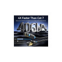 PATCH CABLE CAT.8 SFTP/10M BLACK IKABL VENTION