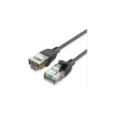 PATCH CABLE CAT.6A UTP/1M BLACK IBIBF VENTION