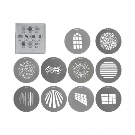 Nanlite GOBO komplekt 1 seadmele PJ-FMM