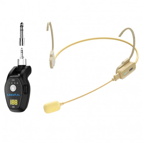 Microphone - KIMAFUN KM-WP88 Waterproof Condenser 3.5mm TRS