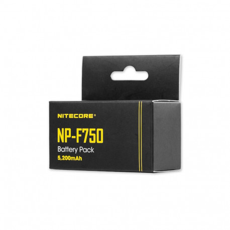 Battery Pack - Nitecore NP F750 5200mAh 38.5Wh