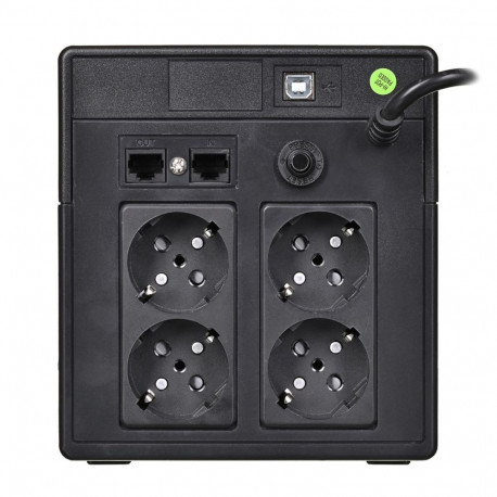 Power Supply Unit - Green Cell UPSLP700 1 kVA 700 W 4 AC outlets