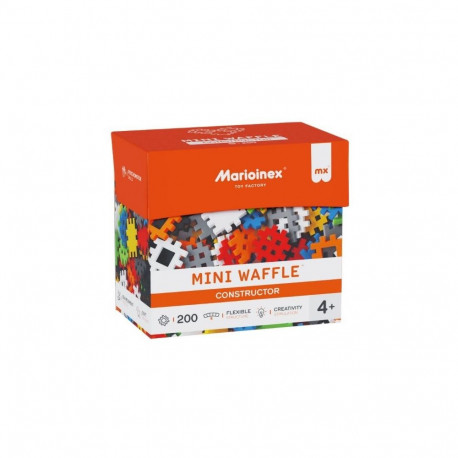 Constructor - Marioinex Mini Waffle Building Blocks 200 Pieces Multicolour