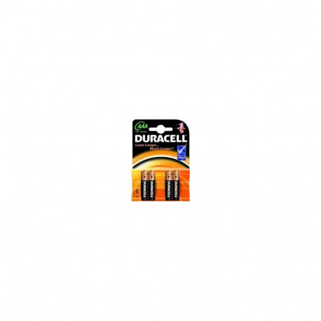 Duracell AAA MN2400 Alkaline LR03 1.5V patareid (4 tk) (EL blister)