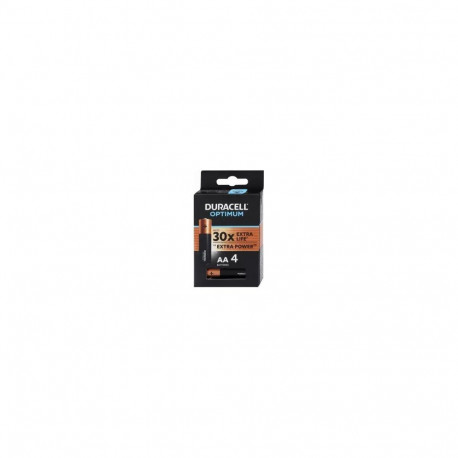 Duracell Optimum AA Alkaline 4pack