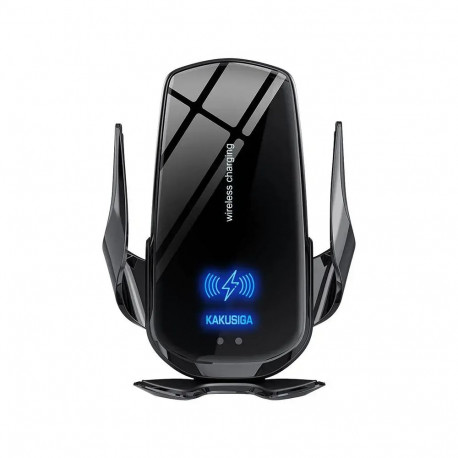 KAKU KSC-795 automaatne auto telefonihoidik 15W juhtmevaba laadimisega