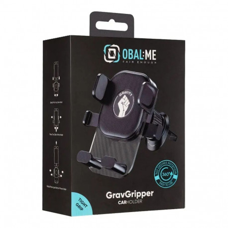 OBAL:ME GravGripper Car Holder Black