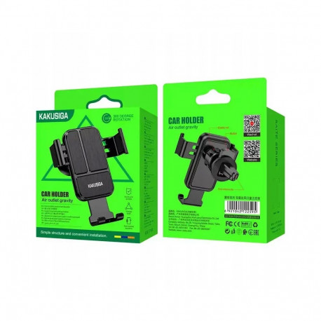 KAKU KSC-715A car phone holder for air vent 4.7-6" black