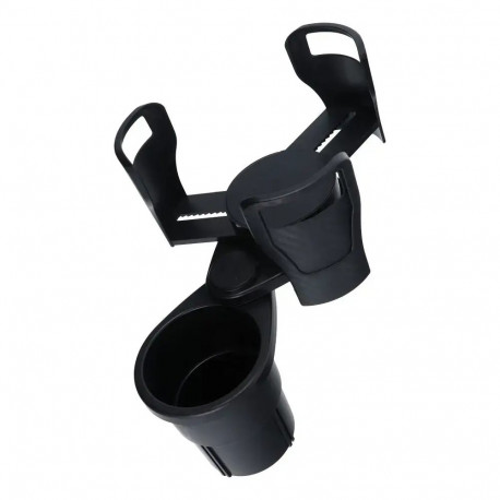 GoodBuy CW003 Universaalne autohoidik tassile, joogile, toidule jms, must