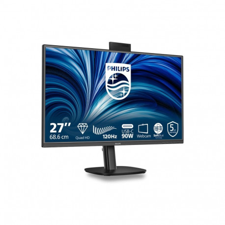 Philips monitor 27B2N3500J 27inch 2560x1440 120Hz IPS lame reguleeritav kõrgus 150mm USB-C dokk 90W 