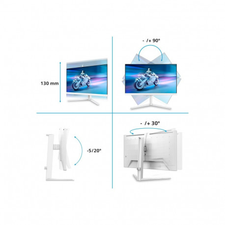 PHILIPS 27M2N6501L/00 27inch QD-OLED 16:9 2560x1440 240Hz 0.03 Vesa HDMI DP Usb Hub