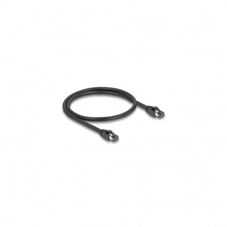 DeLOCK RJ45 Network Cable Cat.8.1 S/FTP 50 cm up to 40 Gbps black