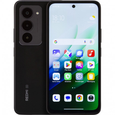 Xiaomi Redmi 15 5G (8GB+256GB), süsimust