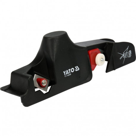 Plasterboard edge planer 9.5–15 mm 2 blades S2 ABS body YT-76260 YATO