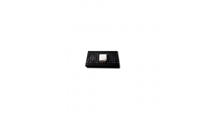 Dachlüftereinheit für 483 mm (19") Wandgehäuse (schwarz)