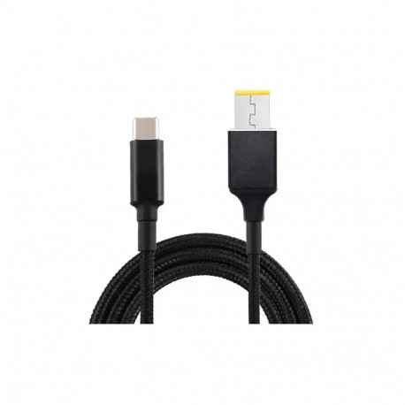 Fusion notebook charging cable USB-C to Lenovo SquarePin  | 18.5V-20V | 100W | 1.8m