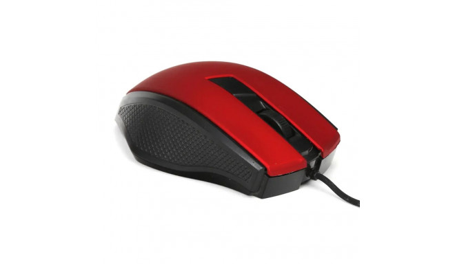 Omega OM08R computer mouse | 1000 DPI | USB | red