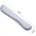 Fusion soft keyboard pad white