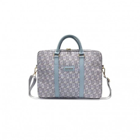 Guess Bag GUCB15HGCFSEB 16" blue|blue GCube Stripes