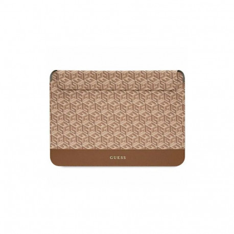 Guess GCube Stripes laptop sleeve 14" brown