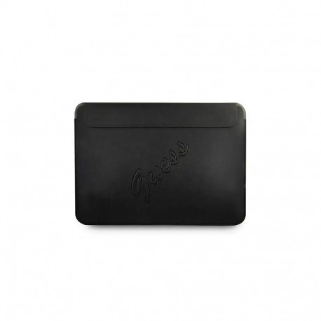 Guess Saffiano Script sülearvuti ümbris 13" must