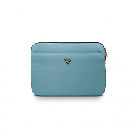 Guess Triangle Logo laptop sleeve 13" blue