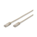 DIGITUS Premium - patch cable - 0.5 m - gray
