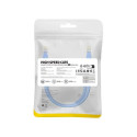 Round Cable Baseus Ethernet RJ45, Cat.6, 0,5m (blue)