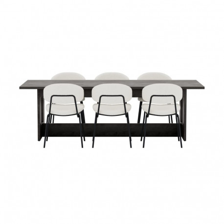 Söögitoa komplekt MILLY&CHICO 6 tooli