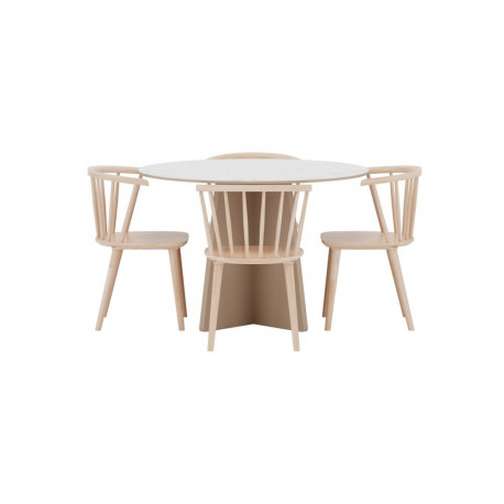 Söögitoa komplekt BOOTCUT&BOBBY 4 tooli