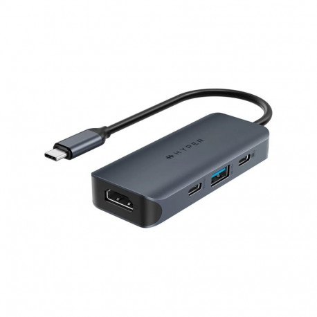 Hyper | HyperDrive Next 4 porti USB-C jaotur | HD4001GL | HDMI-pordid kogus 1