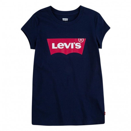 Child's Short Sleeve T-Shirt Levi's Batwing Dark blue - 10 Years