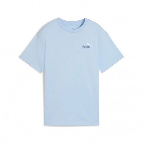 Child's Short Sleeve T-Shirt Puma Essentials 2 Color Blue Sky blue - 13-14 Years