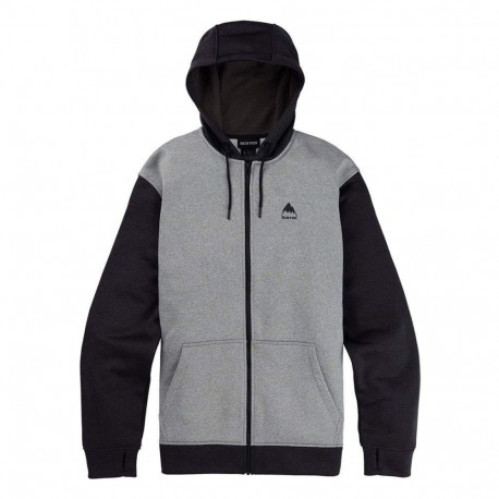 Dressipluus kapuutsiga, meeste Burton Oak Full-Zip Must - L