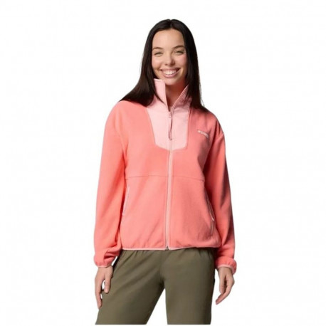 Fleece Lining Columbia Sequoia Grove™ Full Zip Salmon Lady - L
