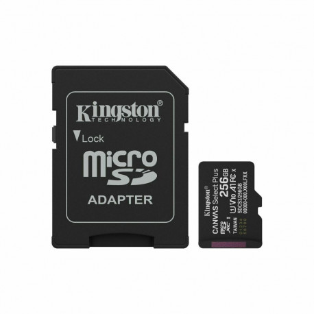 Micro SD Memory Card with Adaptor Kingston SDCS3/256GB
