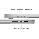 MacBook Pro 16" Apple M5 Max 18C CPU, 32C GPU/36GB/2TB SSD/Silver/SWE